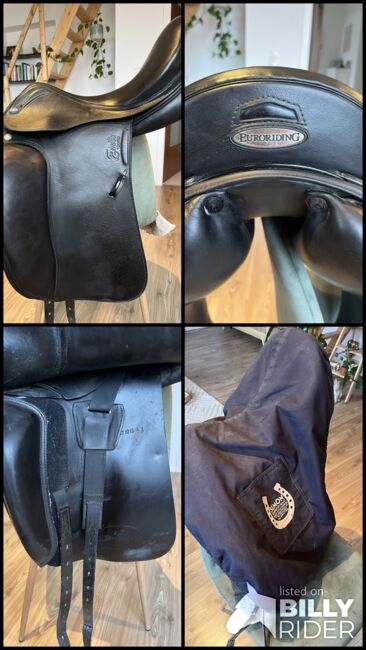 Prestige/Euroriding Dressursattel, Prestige/Euroriding Emilio, Beate Walk, Dressage Saddle, Lasbek, Image 17