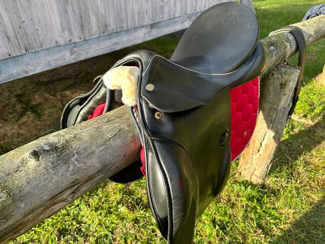 Prestige Vielseitigkeitssattel VSD 18" KW 33 super Zustand, Prestige Grande Spezial, Mandy Wasmund, All Purpose Saddle, Mellenthin