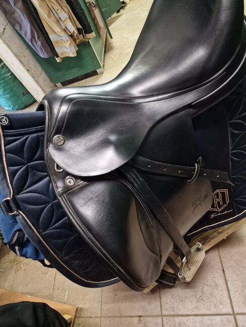 Prestige Helen II - mit Stickereien, Prestige HELEN II , Vanessa Ohl, Dressage Saddle, Linsengericht, Image 4