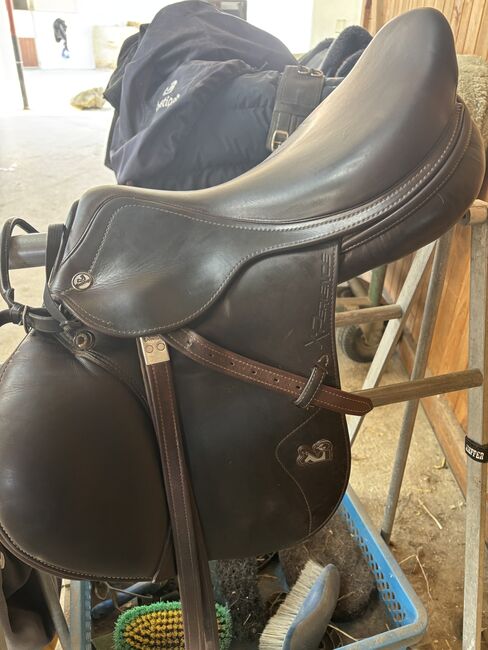 Prestige Springsattel 17 Zoll, Prestige  X-Perience, Melanie , Jumping Saddle, Meckenbeuren 