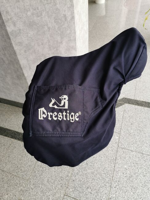 Prestige Springsattel COMO Limited 17/33 braun, Prestige COMO Limited Edition , Sabrina Landgraf, Jumping Saddle, Erftstadt, Image 5