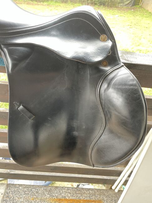 Prestige Springsattel Venezia 17‘‘ KW 32, Prestige Venezia, Anja, Jumping Saddle, Hütschenhausen, Image 3