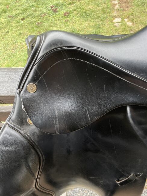 Prestige Springsattel Venezia 17‘‘ KW 32, Prestige Venezia, Anja, Jumping Saddle, Hütschenhausen, Image 6
