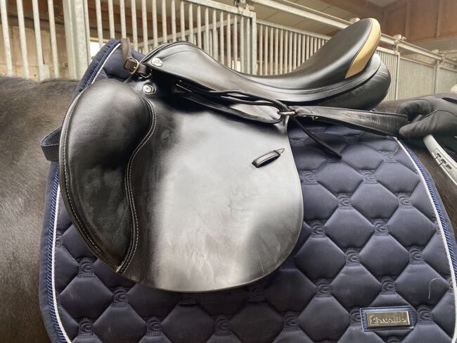 Prestige springsattel, Prestige  Venezia KW 32, Inge Willmann, Jumping Saddle, Nufringen, Image 2