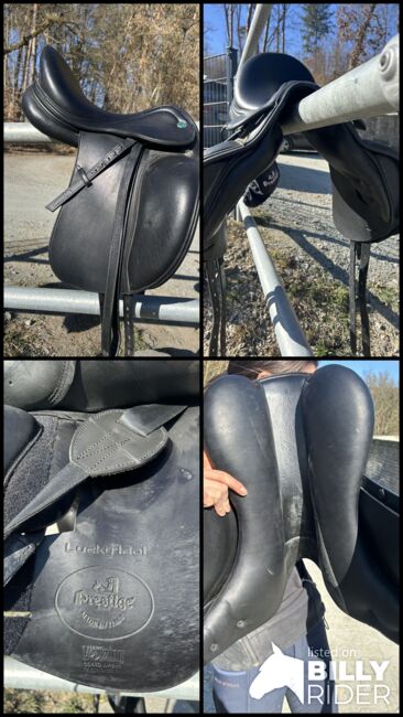 Dressursattel Prestige Lucky Idol – 17 Zoll – Schwarz, Prestige Lucky Idol, Natascha, Dressage Saddle, Schmitten, Image 7