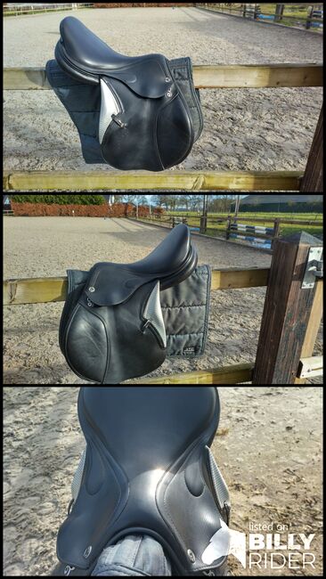 Prestige Meredith zwart springzadel, Prestige Meredith , Bernike Rijksen, Jumping Saddle, Deventer, Image 4