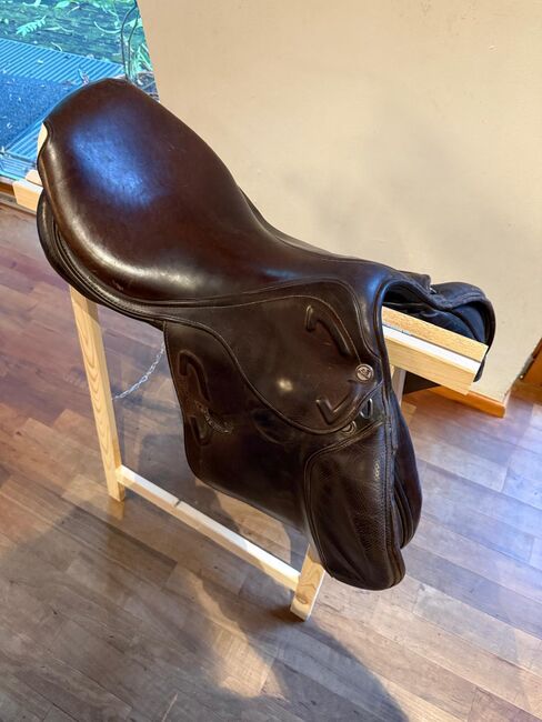 Prestige michel robert Springsattel, Prestige Michel robert , Lisa Braun, Jumping Saddle, Augsburg , Image 3