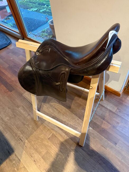 Prestige michel robert Springsattel, Prestige Michel robert , Lisa Braun, Jumping Saddle, Augsburg , Image 4