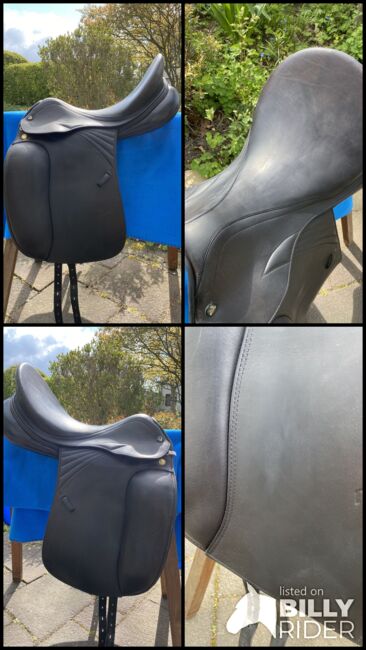 Prestige Milano Dressursattel 17’’, 32 Weite, Prestige Milano, Kathrin, Dressage Saddle, Dortmund, Image 6