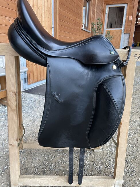 Prestige Milano Dressursattel 16,5 , Pony Sattel, ponydressursattel, schwarz, Prestige Milano, Chuchichäschtli❤️, Dressage Saddle, Öhningen, Image 9