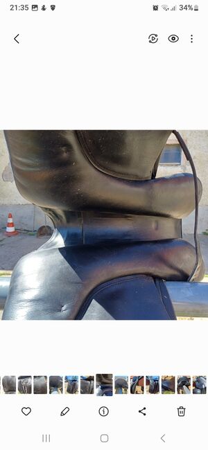 Prestige Milano, Prestige Milano made in Italy Dressursattel, Maria Mende, Dressursattel, Dippoldiswalde, Abbildung 4