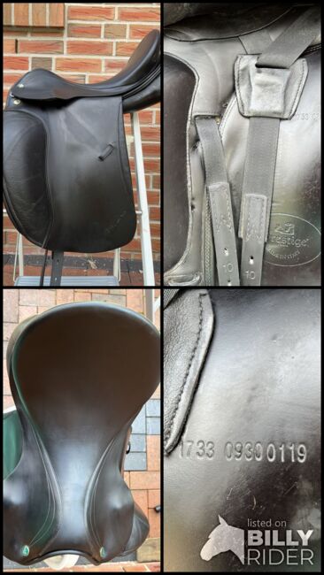 Prestige Milano Sattel 17 33, Prestige Milano, Schrader, Dressage Saddle, Staffhorst, Image 9