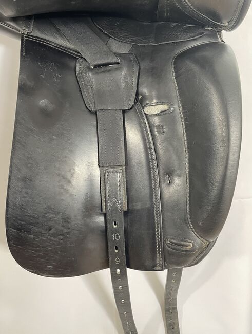 Prestige Modena Dressursattel, schwarz, 17/33 + Steigbügelriemen, Prestige  Modena, Johanna , Dressage Saddle, Reutlingen , Image 10