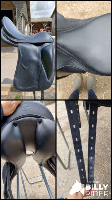 Prestige Monza dressage saddle 17/34, Prestige Monza, Anita Koene, Dressage Saddle, VELSERBROEK, Image 9