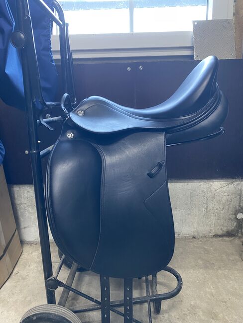 Dressursattel Prestige Optimax neuwertig, Prestige Optimax Classic, Cornelia Kerschenlohr , Dressage Saddle, Großmehring