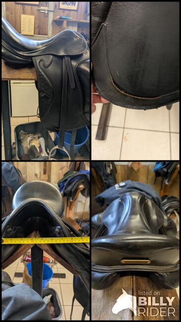 Prestige Optimax dressage saddle, Prestige Optimax  Optimax, Joanna hewitt, Siodła ujeżdżeniowe, Marlborough Wiltshire, Image 16