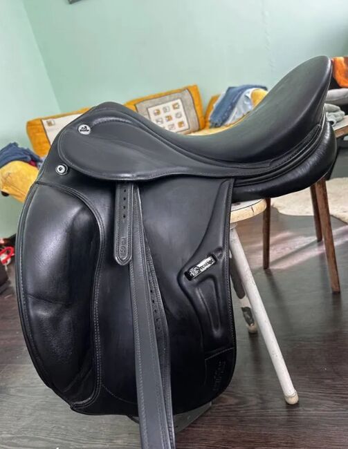 Prestige Optimax Dressursattel, Prestige Optimax, Helmut  , Dressage Saddle, Demmin, Image 4