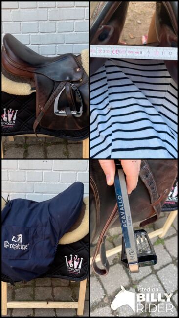 Prestige Paris 18‘‘, Springsattel braun, Prestige Prestige Paris, Anna, Jumping Saddle, Dahn, Image 11