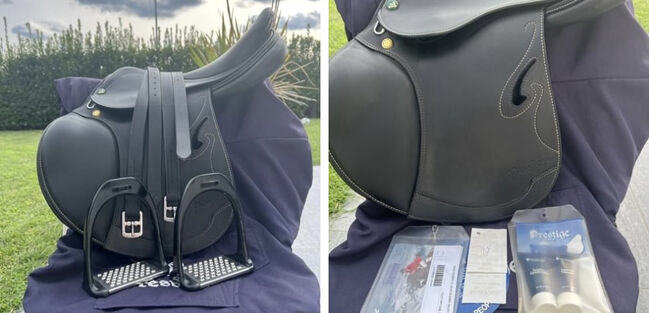 Prestige Passion D 16/33 Schwarz sehr gut gepflegt, Prestige Passion D 16/33, Giulia Scherer, Springsattel, Stuttgart