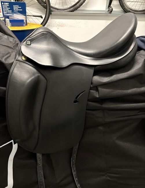 Prestige Roma 17/35 Dressursattel, Prestige  Roma Dressage , Aaliyah Wolf, Dressage Saddle, Karlsruhe, Image 10