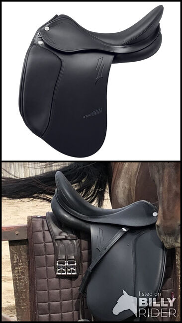 Prestige Roma dressage, Prestige Italia Roma, Manuela, Dressage Saddle, Kapele, Image 3