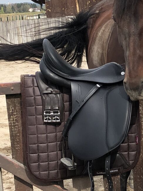 Prestige Roma dressage, Prestige Italia Roma, Manuela, Dressage Saddle, Kapele, Image 2