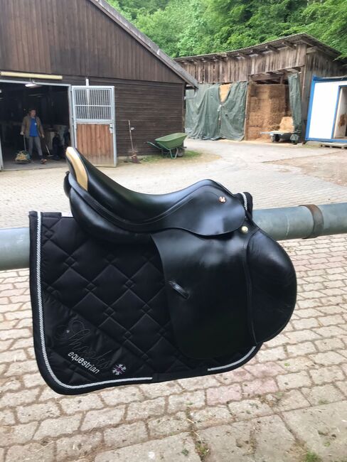 Prestige Springsattel 1733 Elastic Professional, Prestige  Elastic Professional, Katharina Scheiper, Jumping Saddle, Gauting , Image 5