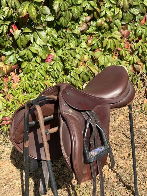 Prestige Springsattel Elastic Professional braun, Prestige Elastic Professional, Vanessa , Jumping Saddle, Nittendorf