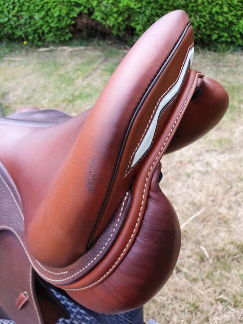 Springsattel Prestige, Prestige  X-Michelle Robert , Henriette Gottschall , Jumping Saddle, Hamburg, Image 4