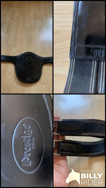 Prestige Stollengurt 130cm schwarz, Prestige  A8 Stollengurt , Kira, Sattelgurte, Mönchengladbach , Abbildung 8