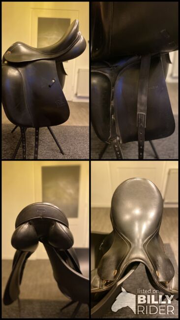 Prestige Top Dressage Dressursattel 17“ Sitz 33 Kammerweite, guter Zustand, Prestige Top Dressage, Hanna Volm, Dressage Saddle, Haigerloch, Image 5