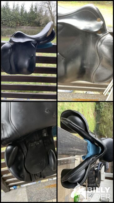 Prestige Springsattel Venezia 17‘‘ KW 32, Prestige Venezia, Anja, Jumping Saddle, Hütschenhausen, Image 11
