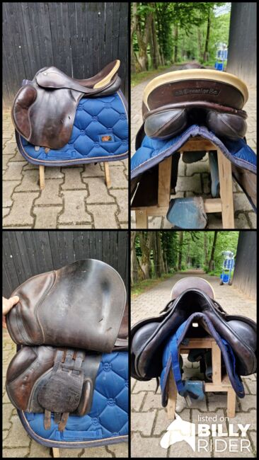 Prestige Venezia springsattel 17 zoll 32 er kammer braun, Prestige  Venezia , K. Werner, Jumping Saddle, Westerwalsede, Image 12