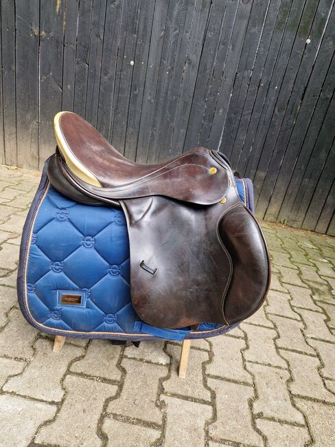 Prestige Venezia springsattel 17 32 braun, Prestige  Venezia, K. Werner, Jumping Saddle, Westerwalsede, Image 8