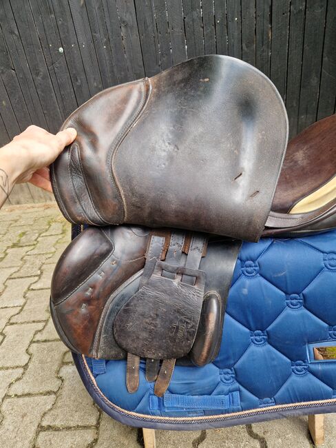 Prestige Venezia springsattel 17 32 braun, Prestige  Venezia, K. Werner, Jumping Saddle, Westerwalsede, Image 2