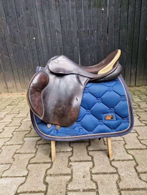 Prestige Venezia springsattel 17 32 braun, Prestige  Venezia, K. Werner, Jumping Saddle, Westerwalsede