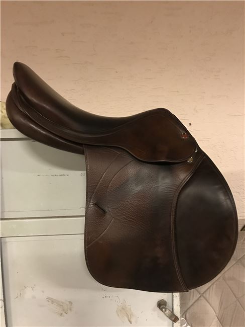 Prestige Versaille Springsattel, Prestige  Versaille, Ines Wolters, Jumping Saddle, Sindelfingen, Image 4