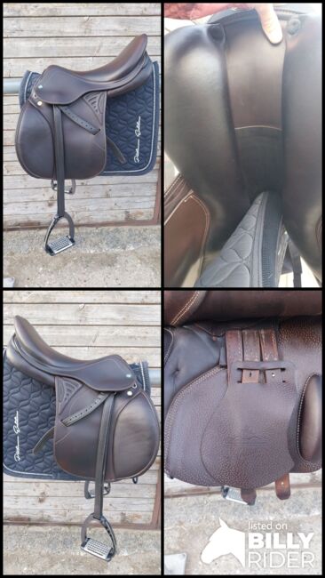 Prestige Versailles D 17 33 Neuwertig Braun Springsattel 17 Zoll, Prestige Versailles, Lisa, Jumping Saddle, Schwaigern, Image 6