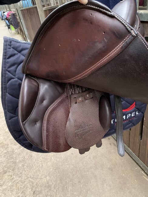 Prestige VERSAILLES Springsattel braun 17 Zoll, Prestige Versailles, Kristin, Jumping Saddle, Dresden, Image 8