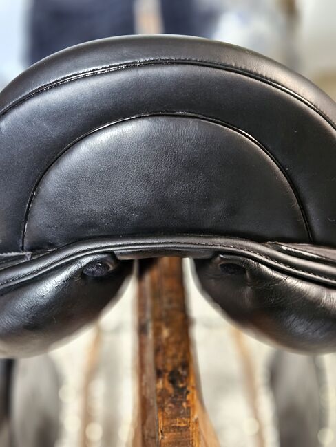 Prestige X-D2 17 Zoll schwarz mit Luftkissen, Prestige X-D2, J. Kather, Dressage Saddle, Ilsede, Image 8