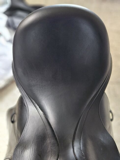Prestige X-D2 17 Zoll schwarz mit Luftkissen, Prestige X-D2, J. Kather, Dressage Saddle, Ilsede, Image 7