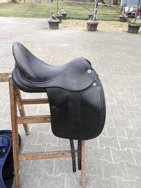 Prestige X Helen 16 Zoll, Klettpauschen, Prestige  X Helen, Sabina Ruhe , Dressage Saddle, Heusenstamm, Image 6