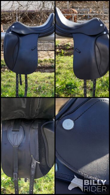 Prestige X-Helen Schwarz Dressursattel 17/32 LUX BJ 02/2023, Prestige X-Helen, Kathrin, Dressage Saddle, Meitingen, Image 9