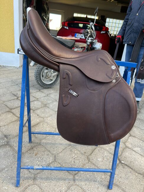 Prestige Sattel Michel Robert 18/34 „NEU“, Prestige  Michel Robert, Sandra Koch, Jumping Saddle, Perkam, Image 2