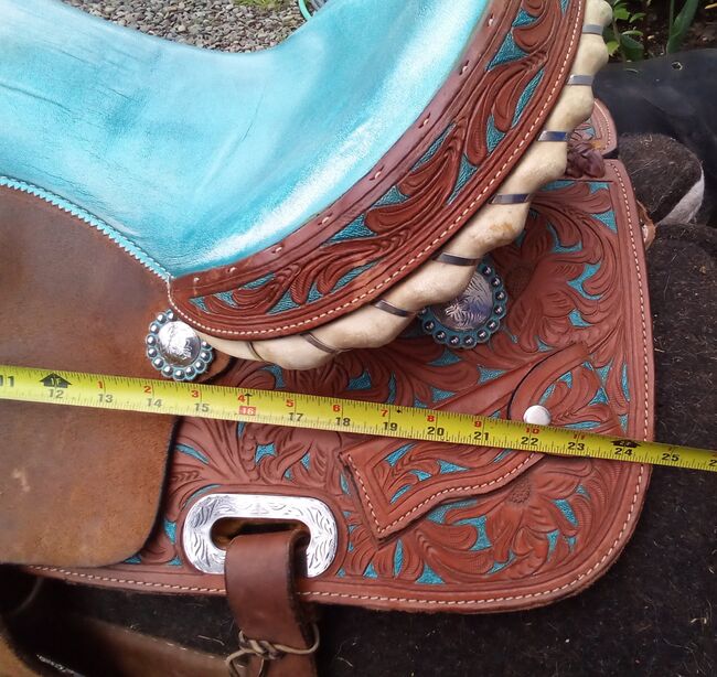 Pretty barrel saddle, Unknown, Bethany McGeary, Siodło westernowe , Toledo, Image 3