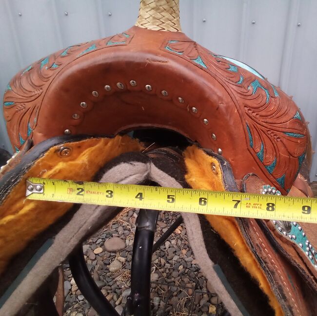 Pretty barrel saddle, Unknown, Bethany McGeary, Siodło westernowe , Toledo, Image 4