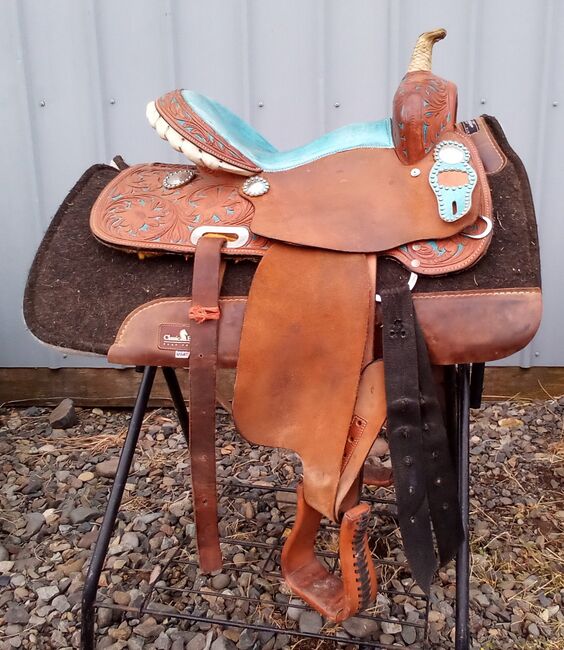 Pretty barrel saddle, Unknown, Bethany McGeary, Siodło westernowe , Toledo, Image 7