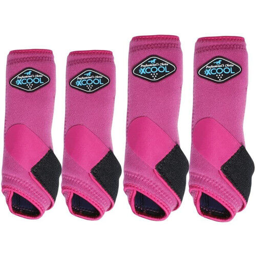 Professionals Choice 2X COOL ValuePack RASPBERRY / PINK MEDIUM, WOW Pferd  (WOW Pferd), Tendon Boots, Bayern - Attenkirchen