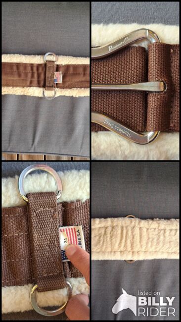 Professional‘s Choice Lammfell Sattelgurt, Professional Choice WCS, Alex, Girths & Cinches, Neuried, Image 6