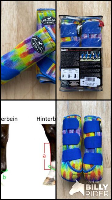 Professionals Choice SMB Elite Tie Dye Large Front Boots UVP139,50€, Professionals Choice SMB Elite , WOW Pferd  (WOW Pferd Shop), Ochraniacze, Bayern - Attenkirchen, Image 8